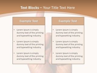 Summer Bunches Plant PowerPoint Template