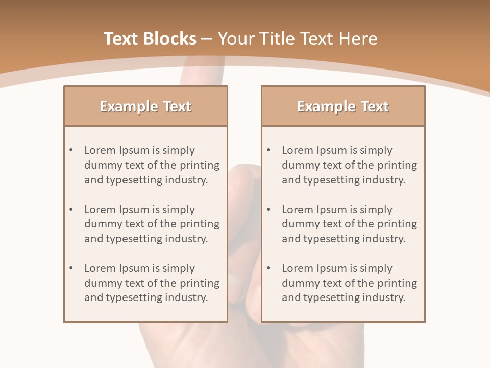 Summer Bunches Plant PowerPoint Template