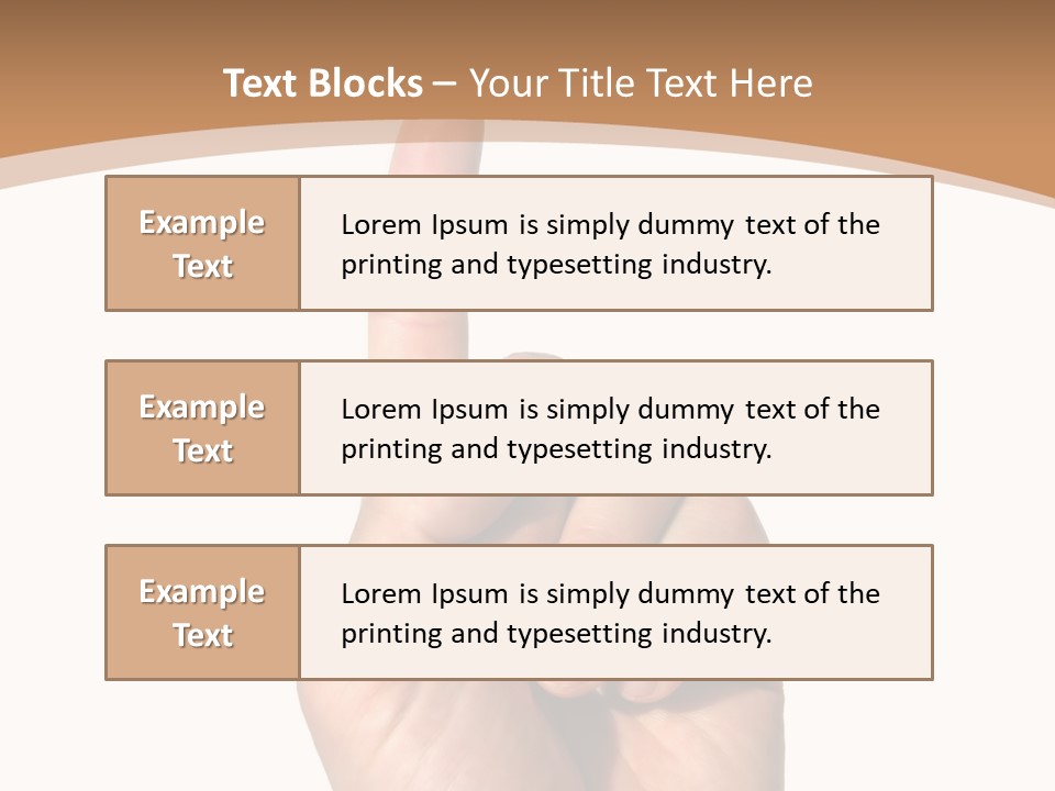 Summer Bunches Plant PowerPoint Template
