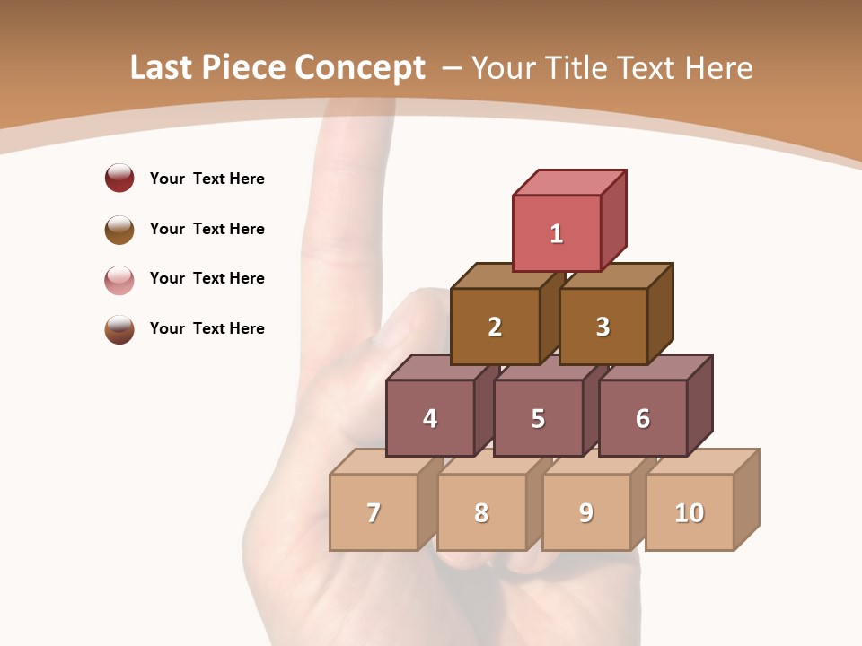 Summer Bunches Plant PowerPoint Template
