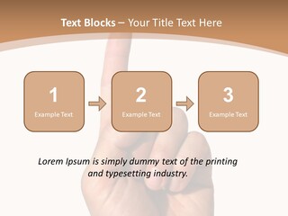 Summer Bunches Plant PowerPoint Template