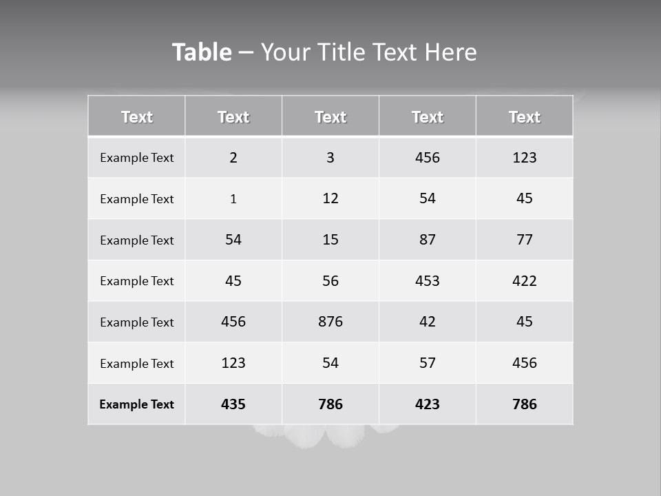 Bird Holy Hope PowerPoint Template