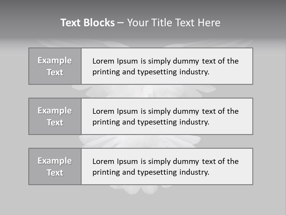Bird Holy Hope PowerPoint Template