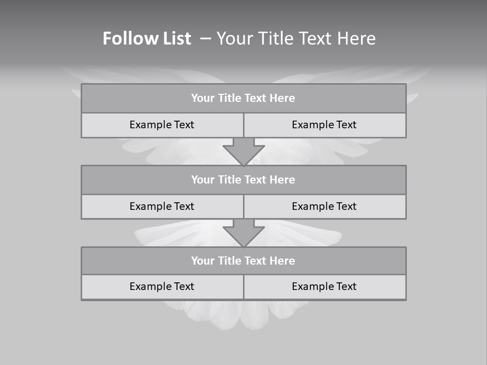 Bird Holy Hope PowerPoint Template