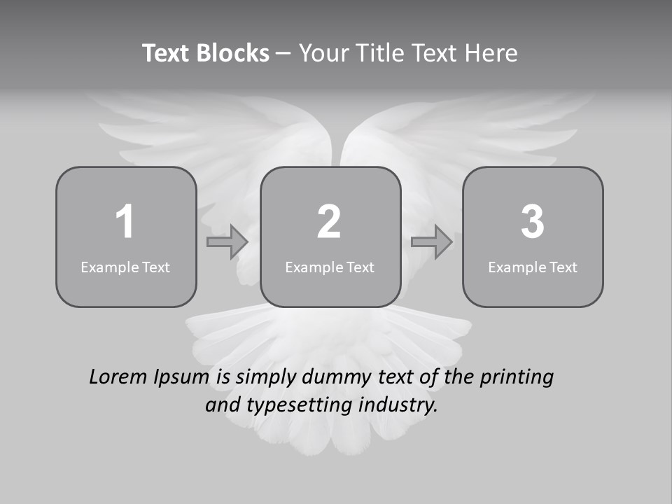 Bird Holy Hope PowerPoint Template