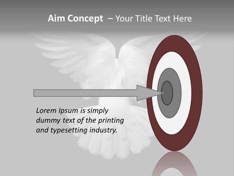 Bird Holy Hope PowerPoint Template
