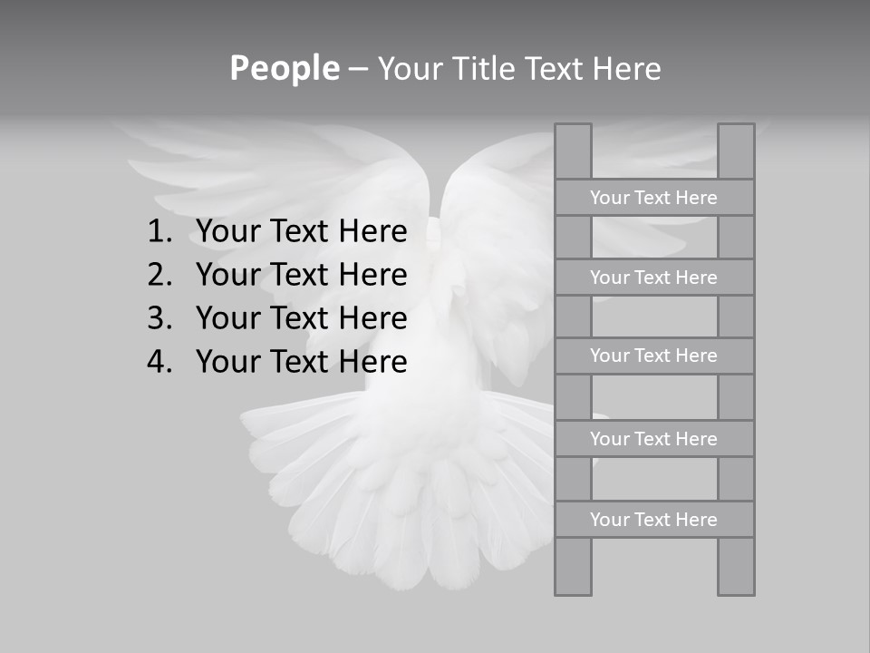 Bird Holy Hope PowerPoint Template