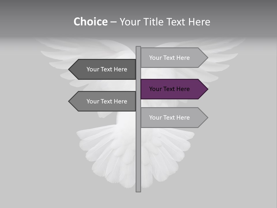 Bird Holy Hope PowerPoint Template