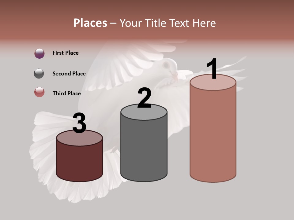 Flying Hope Holy PowerPoint Template