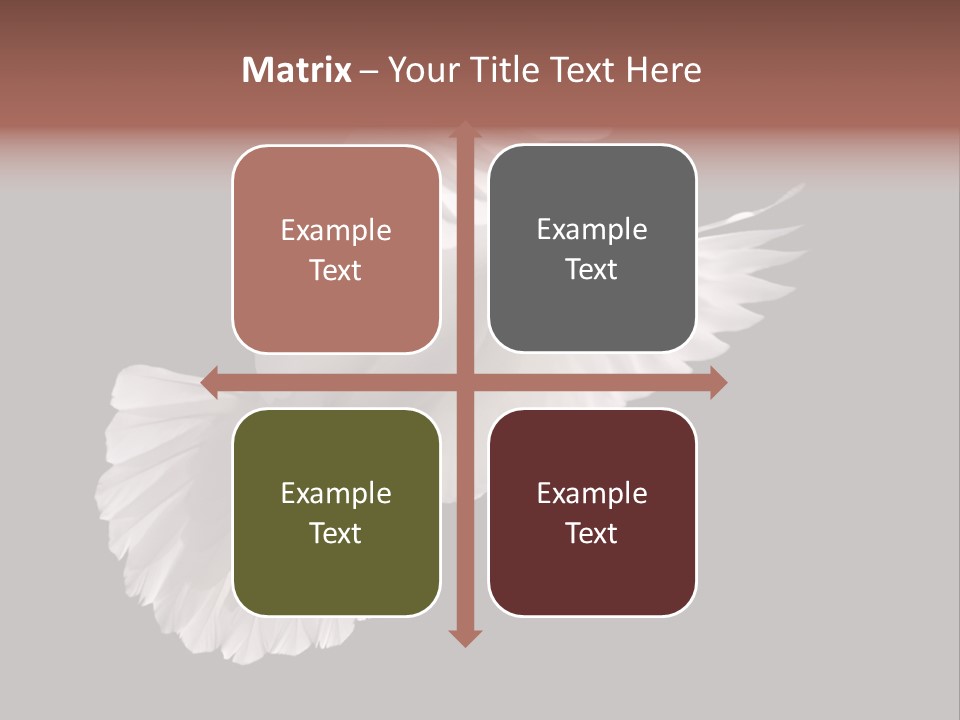 Flying Hope Holy PowerPoint Template