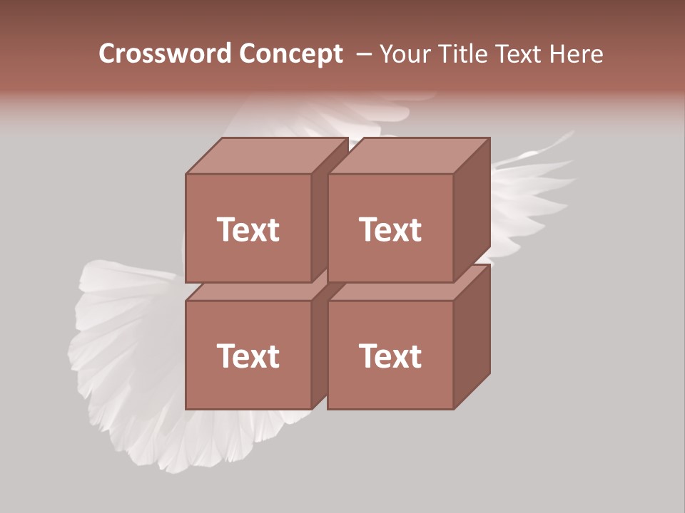 Flying Hope Holy PowerPoint Template