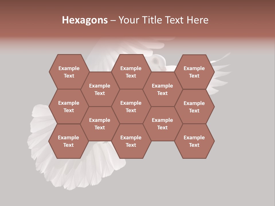 Flying Hope Holy PowerPoint Template