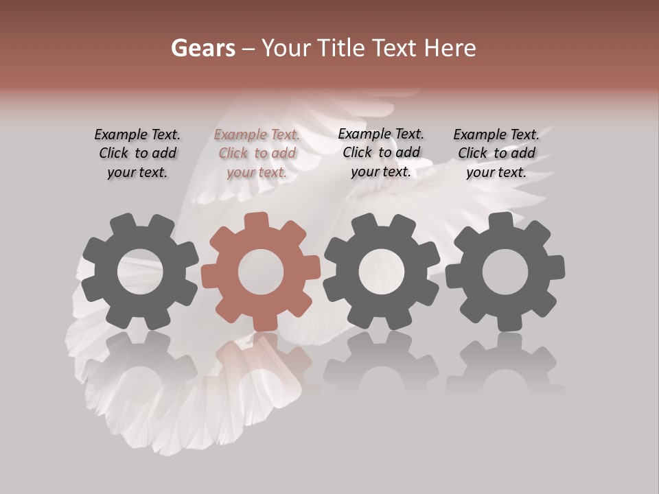 Flying Hope Holy PowerPoint Template