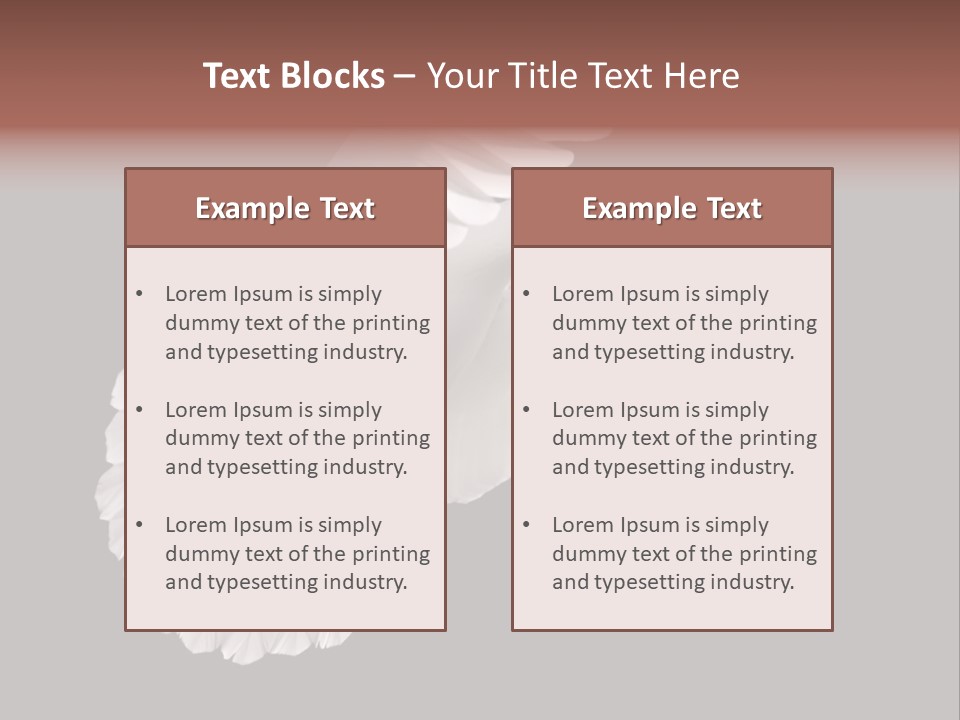 Flying Hope Holy PowerPoint Template