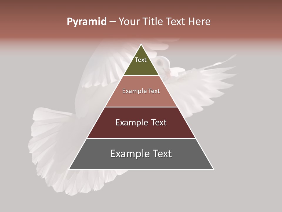 Flying Hope Holy PowerPoint Template