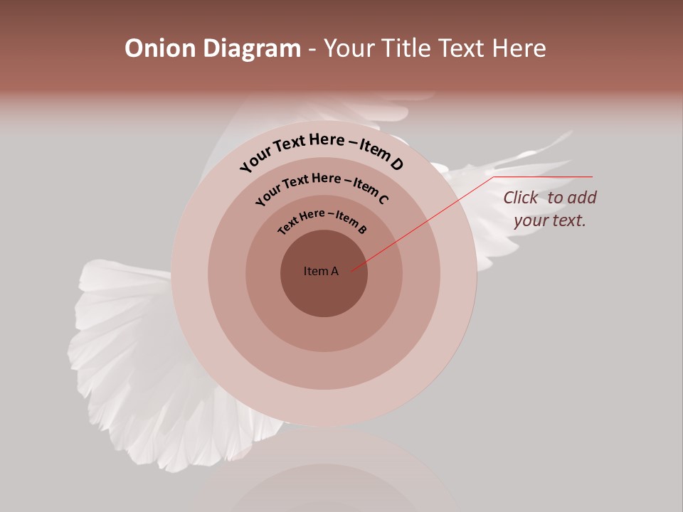 Flying Hope Holy PowerPoint Template