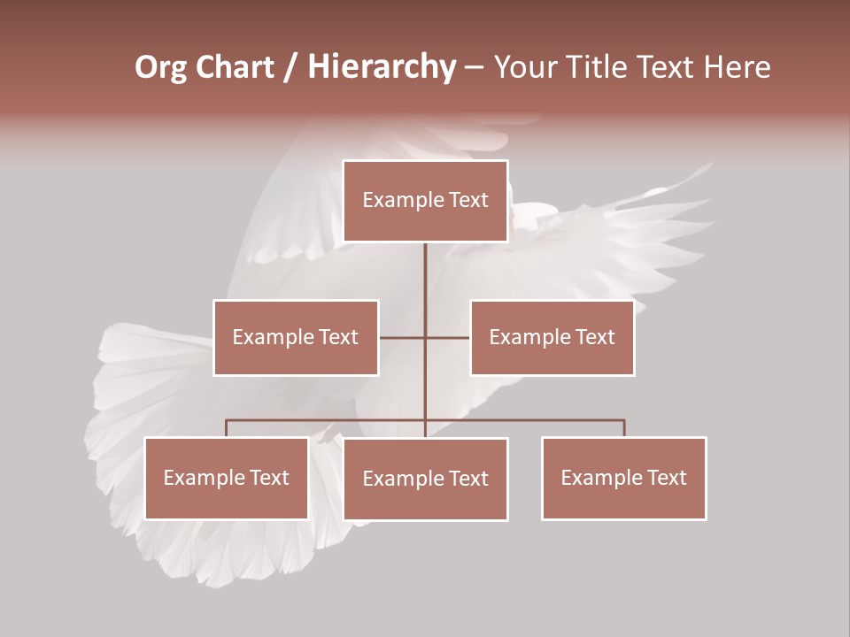 Flying Hope Holy PowerPoint Template