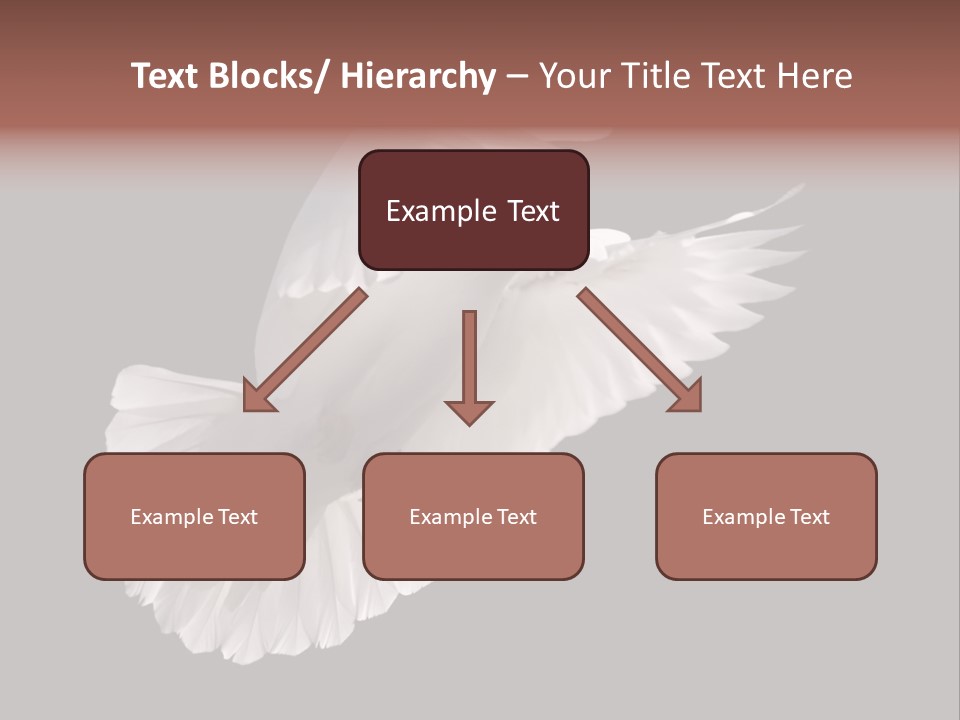 Flying Hope Holy PowerPoint Template