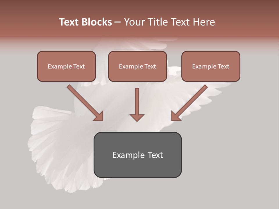 Flying Hope Holy PowerPoint Template