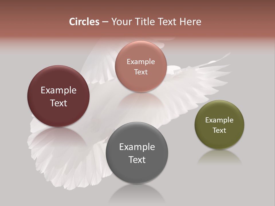 Flying Hope Holy PowerPoint Template