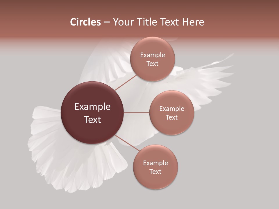 Flying Hope Holy PowerPoint Template