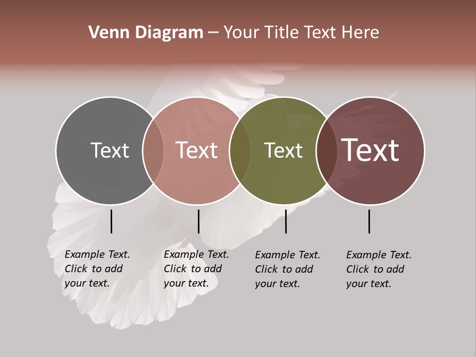 Flying Hope Holy PowerPoint Template