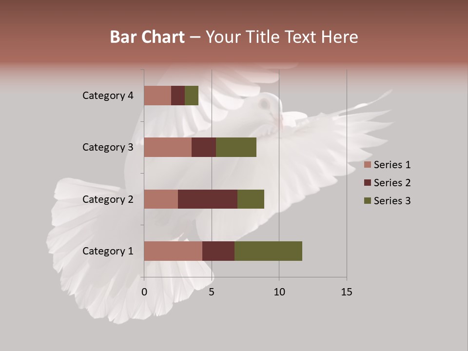 Flying Hope Holy PowerPoint Template