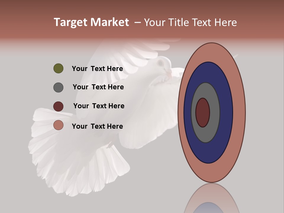 Flying Hope Holy PowerPoint Template