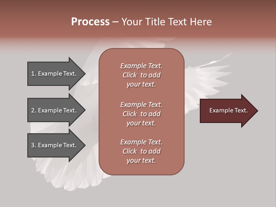 Flying Hope Holy PowerPoint Template