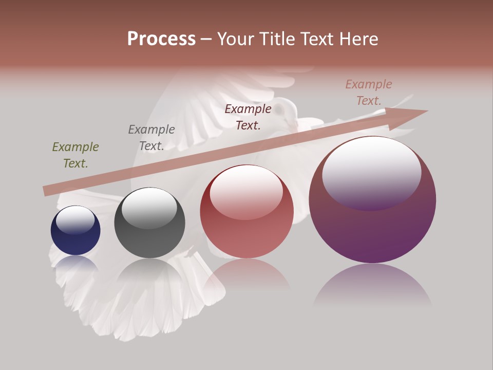 Flying Hope Holy PowerPoint Template