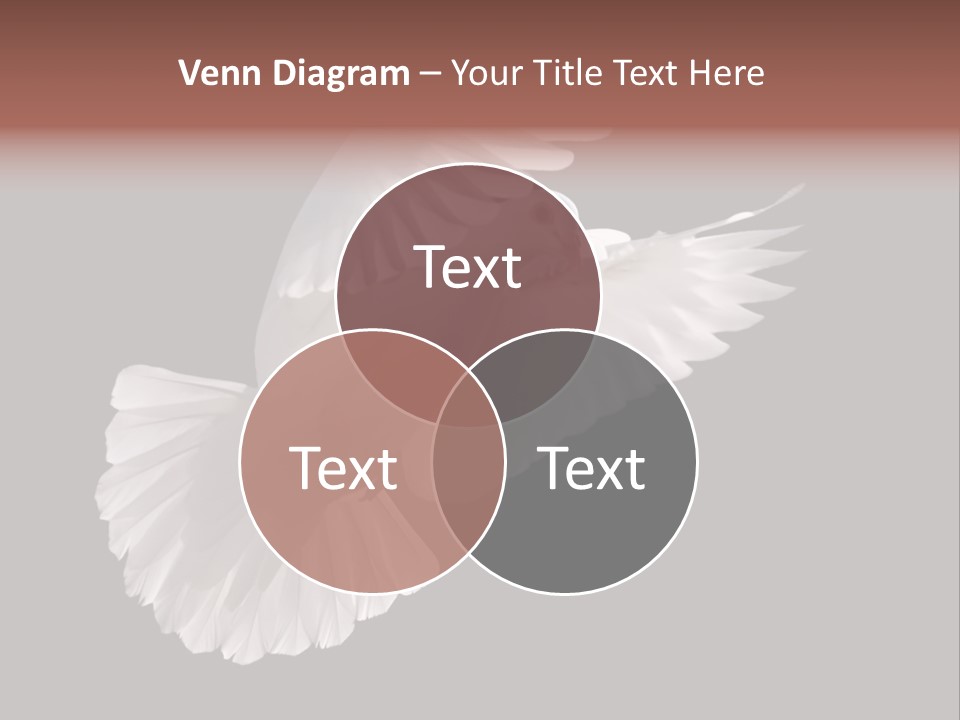 Flying Hope Holy PowerPoint Template