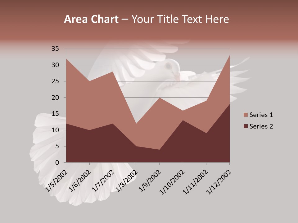 Flying Hope Holy PowerPoint Template