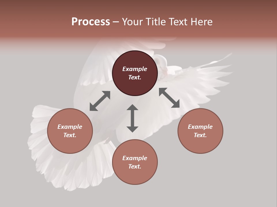 Flying Hope Holy PowerPoint Template