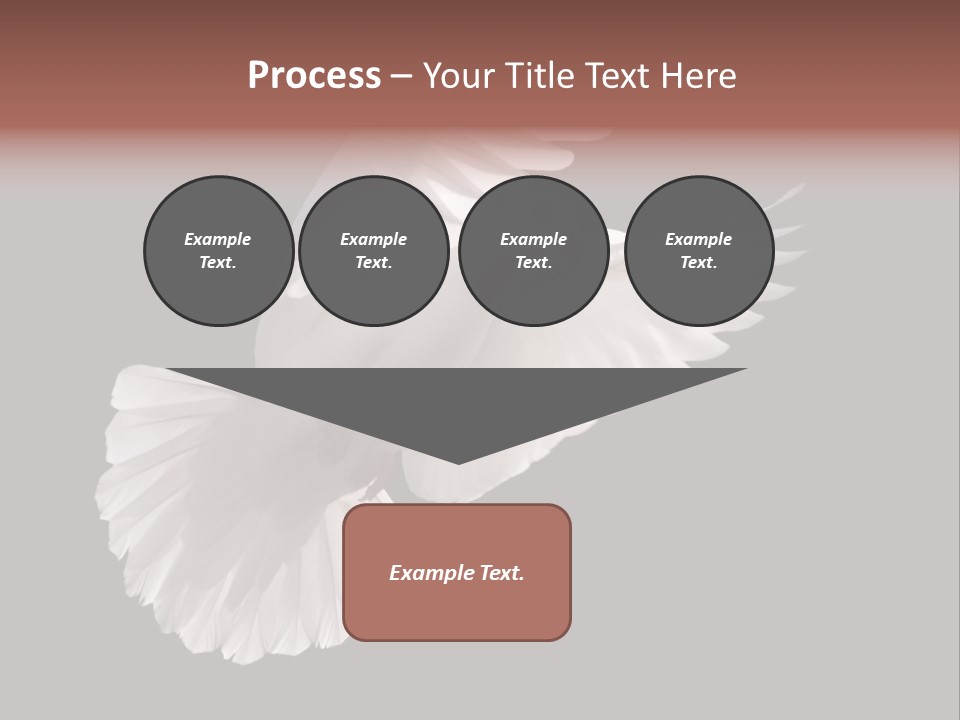 Flying Hope Holy PowerPoint Template