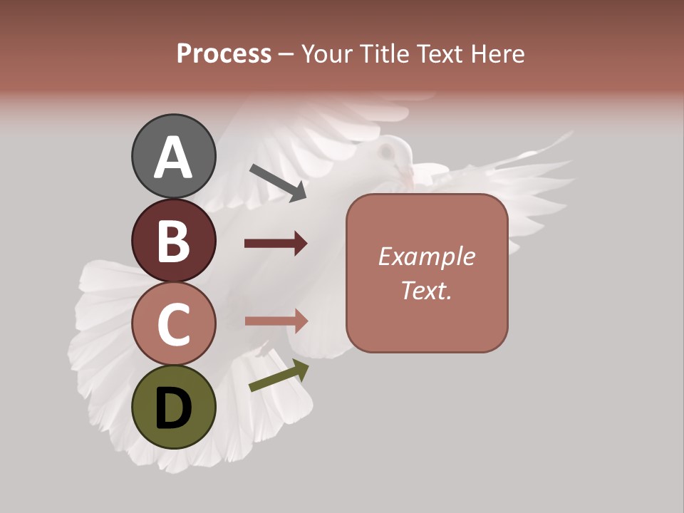 Flying Hope Holy PowerPoint Template