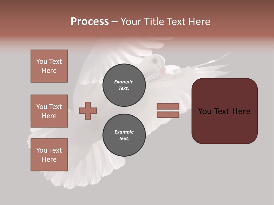 Flying Hope Holy PowerPoint Template