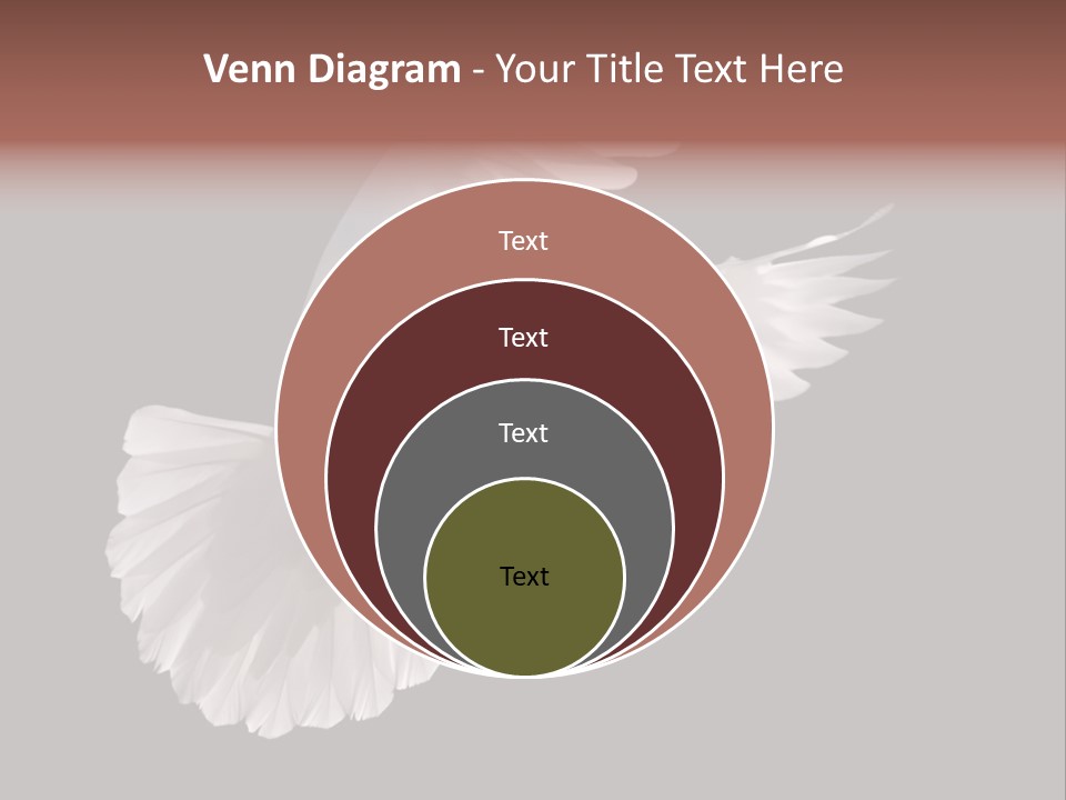 Flying Hope Holy PowerPoint Template