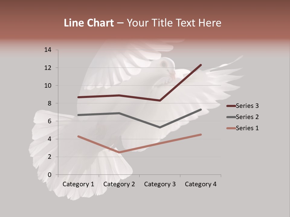Flying Hope Holy PowerPoint Template