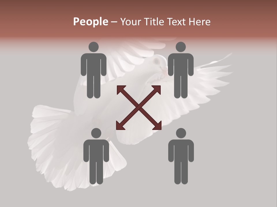 Flying Hope Holy PowerPoint Template