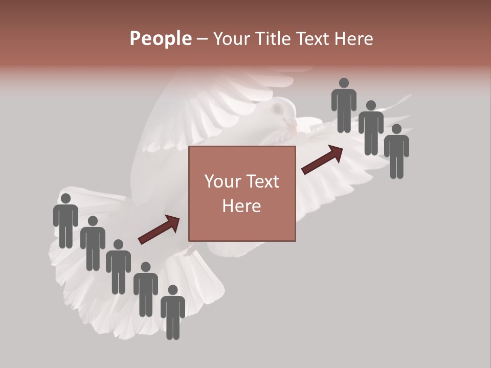 Flying Hope Holy PowerPoint Template