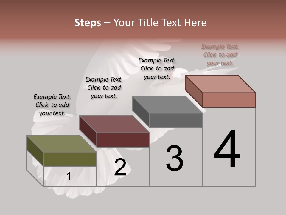 Flying Hope Holy PowerPoint Template