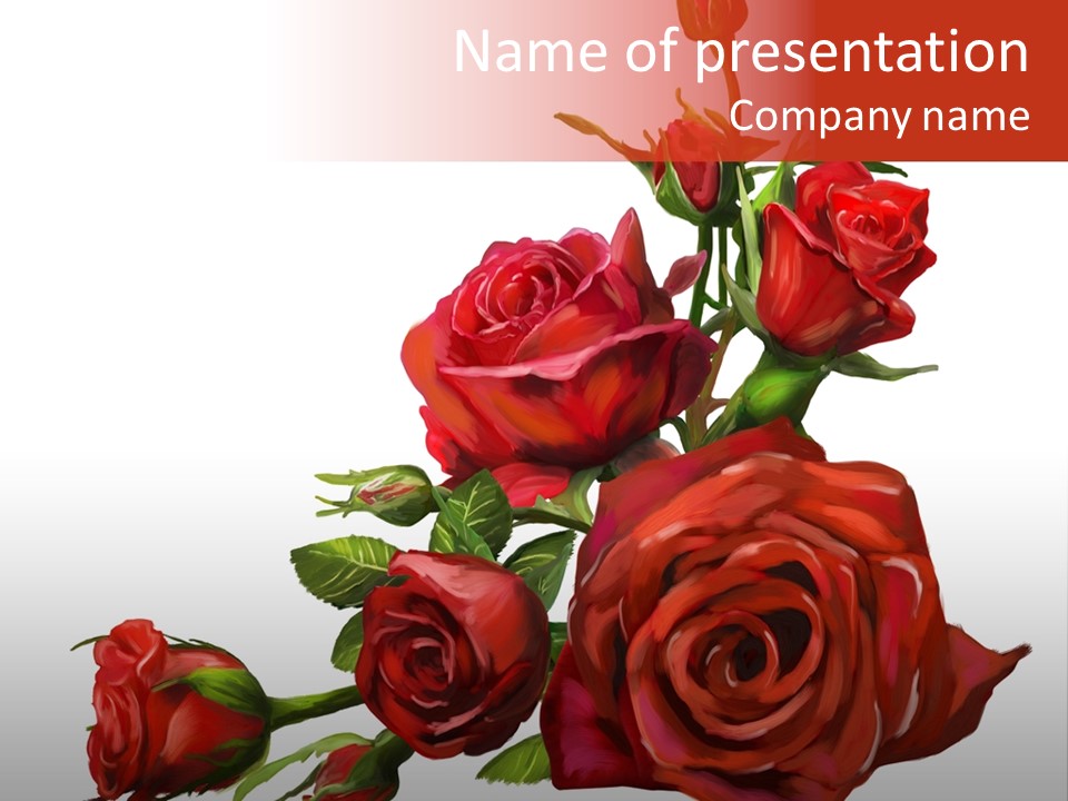 Fragrances Summer Puzzles PowerPoint Template