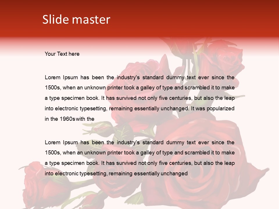 Fragrances Summer Puzzles PowerPoint Template