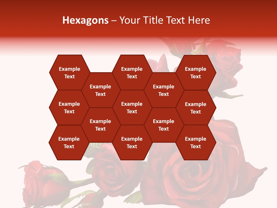 Fragrances Summer Puzzles PowerPoint Template