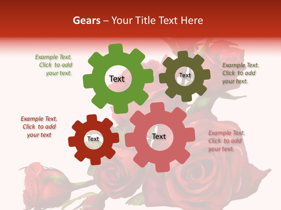 Fragrances Summer Puzzles PowerPoint Template