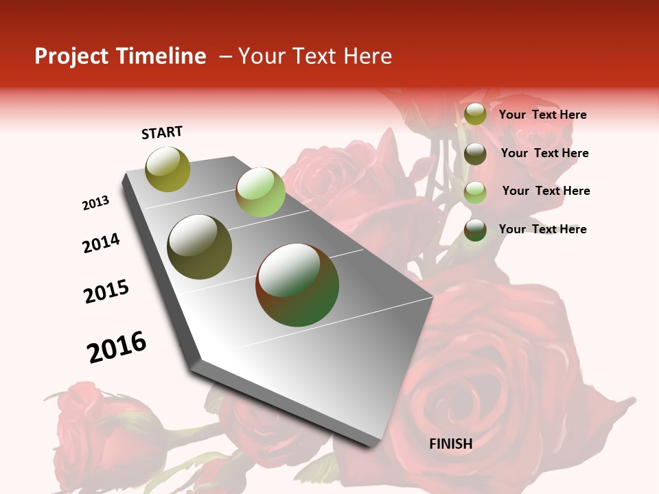 Fragrances Summer Puzzles PowerPoint Template