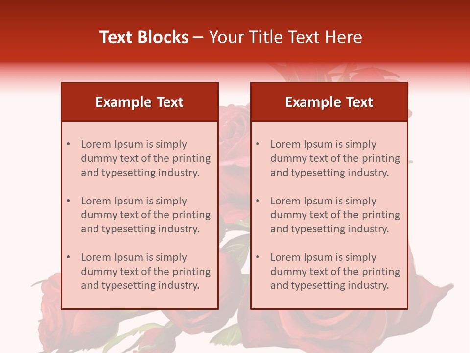 Fragrances Summer Puzzles PowerPoint Template