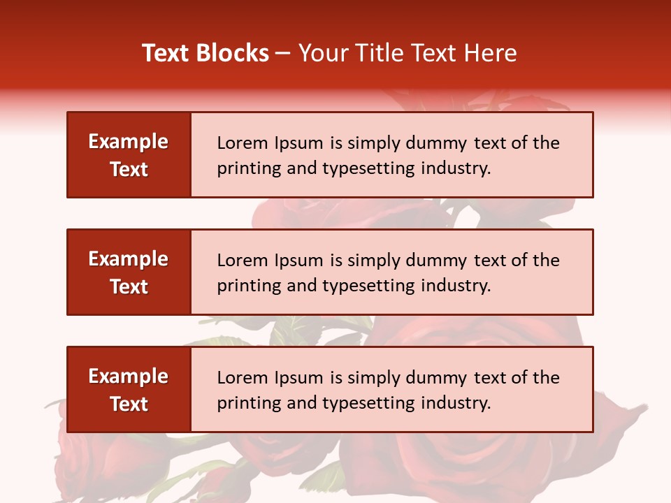 Fragrances Summer Puzzles PowerPoint Template