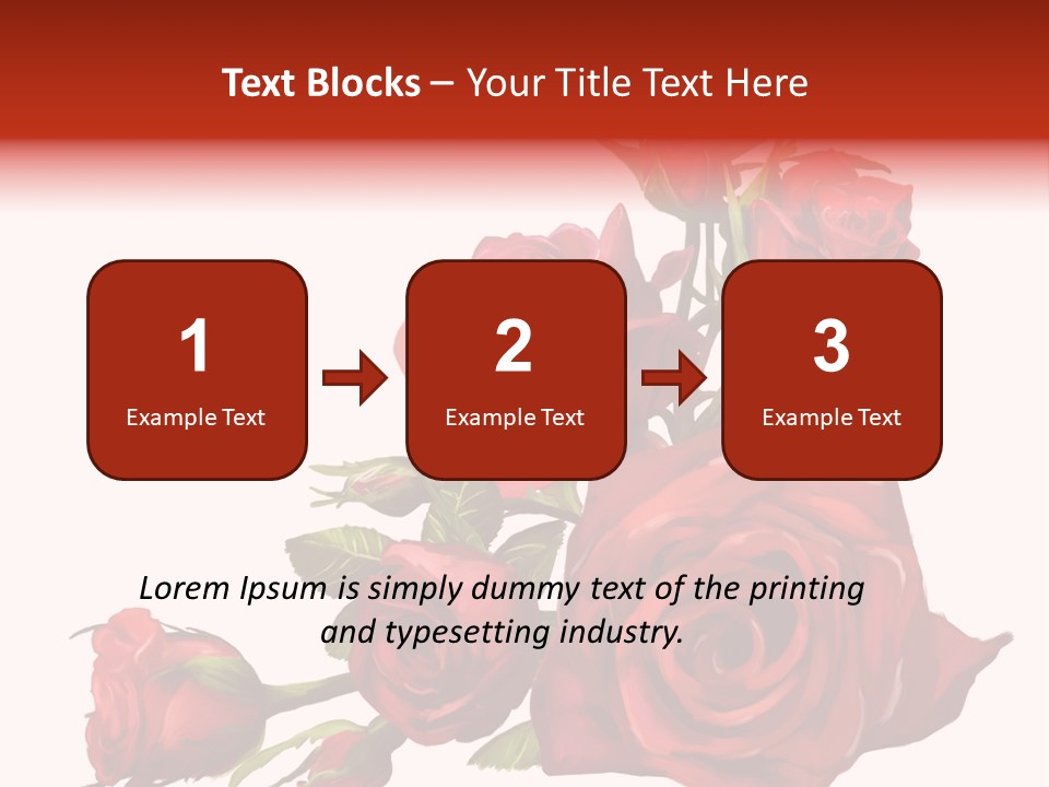 Fragrances Summer Puzzles PowerPoint Template