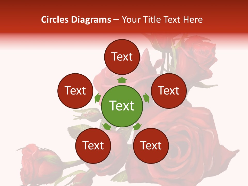 Fragrances Summer Puzzles PowerPoint Template